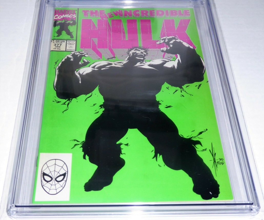 Incredible Hulk #377 CGC Universal Grade Comic 9.8 Prof. Professor Doc ...